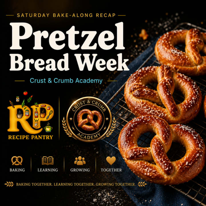 🥨 SATURDAY BAKE-ALONG RECAP, SOFT PRETZELS, Week 24