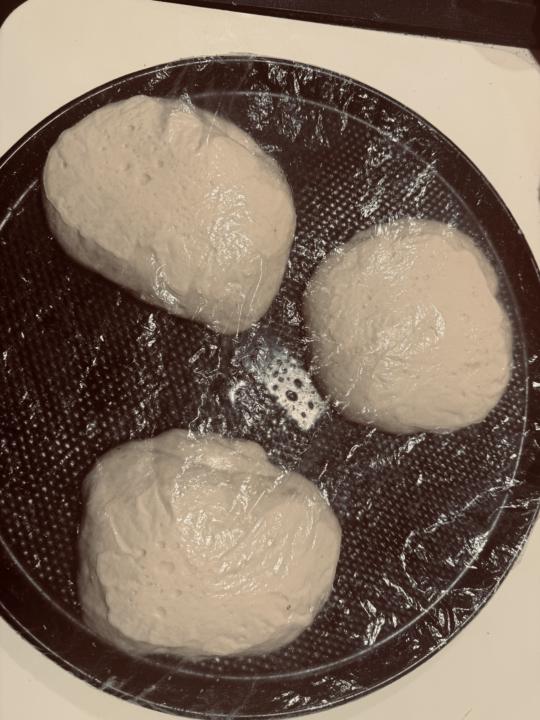 As you all seen yesterday my overproof Baguettes today i rose early at 0630 hours to bake my second lot of Baguettes and they perfect golden crunchy the crumb is perfect they rose accordingly to the recipe of Academy  