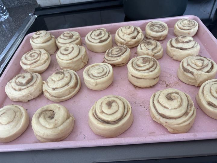 Sourdough cinnamon rolls
