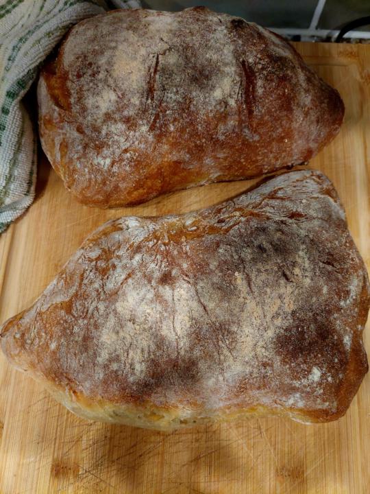 Ciabatta Bread (poolish)