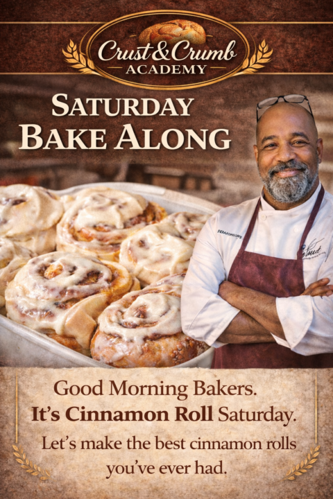🎉 Morning Bakers. Cinnamon Roll Saturday! 🧁 Working Thread