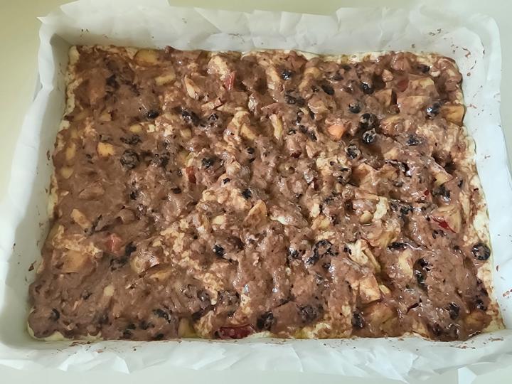 Apple Blueberry Strudel Focaccia 