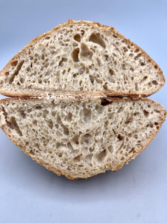 The crumb shot is in.