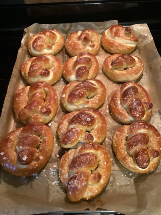 Sourdough Pretzels 