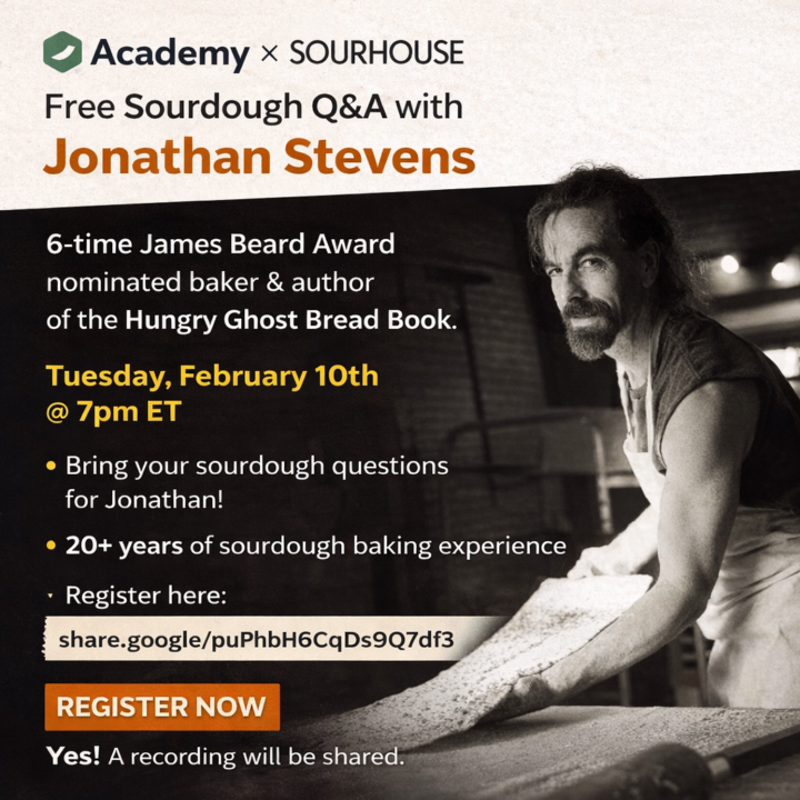 Free Sourdough Q&A with Jonathan Stevens