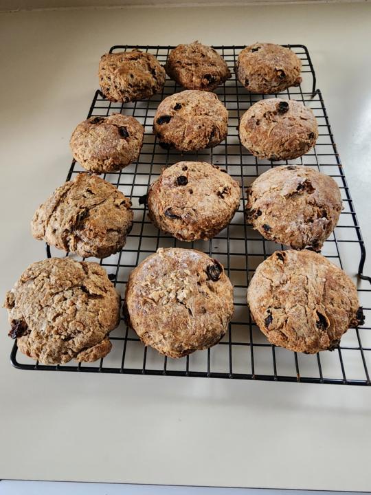 Hot Cross Scones