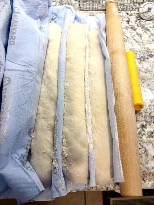 I have severely over proofed my baguettes. 
