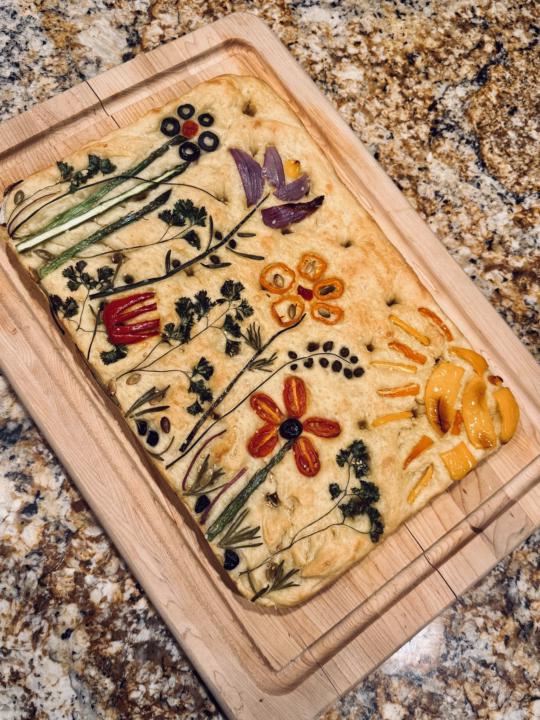 Garden Art Focaccia 