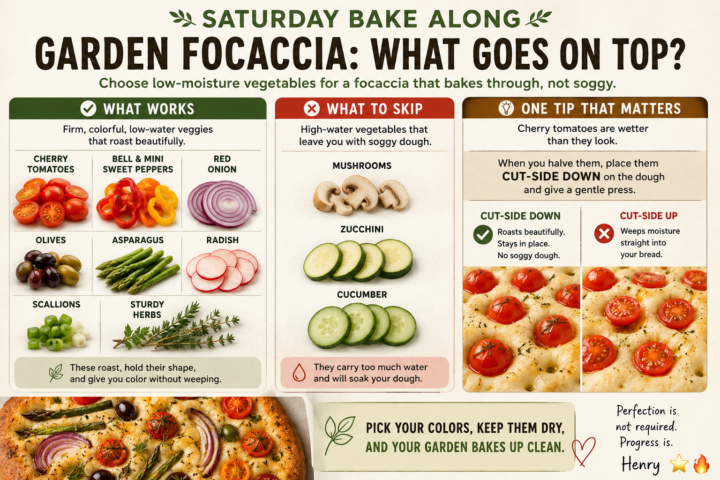 🌿 Building Your Garden Focaccia: What Goes on Top?