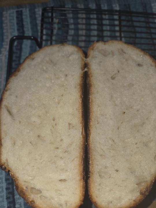 Photo of inside crumb