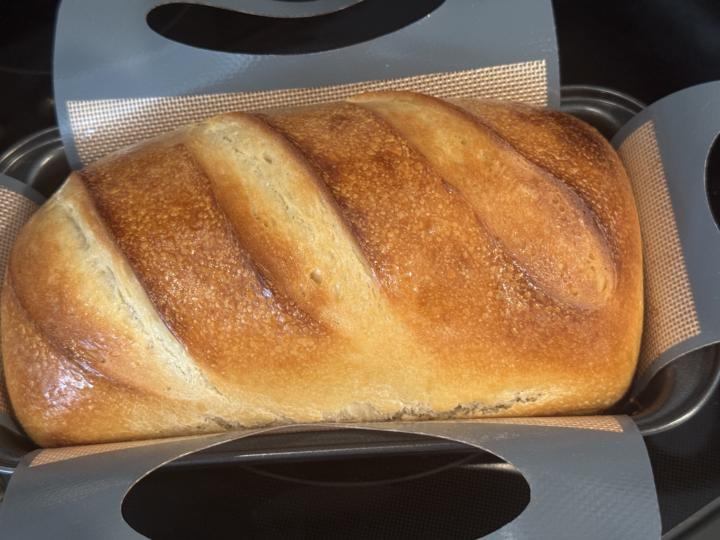 Tangzhong sourdough sandwich bread 