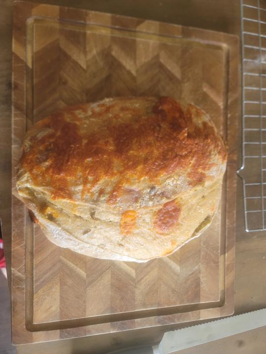 Sourdough WW30% - Serrano (Jalapeño) & Cheddar