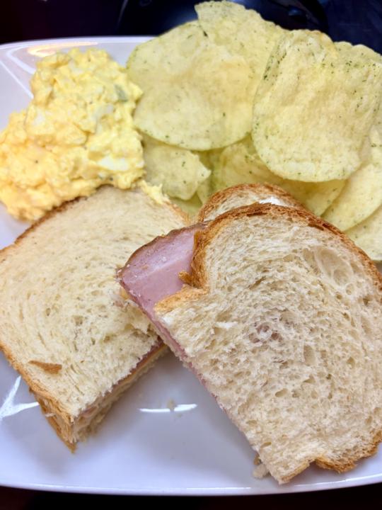 Ran out of bread yesterday. No loaf in the house, which for me is a small crisis.