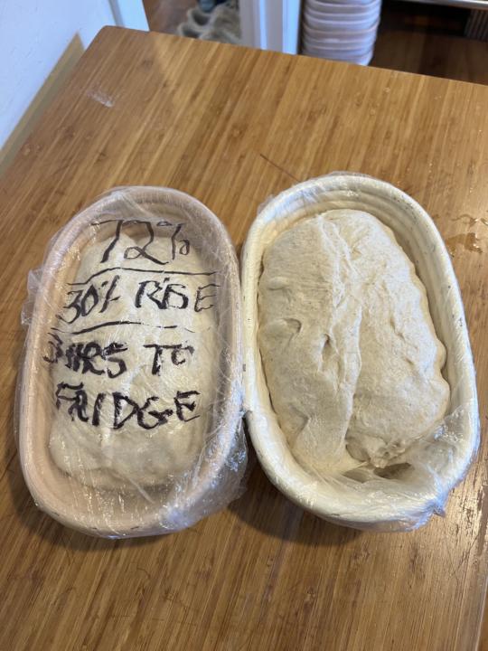 I’m always trying to fine tune my warm dough sourdough system…