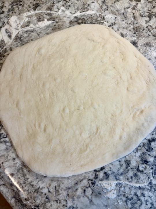 Sourdough Neapolitan under construction