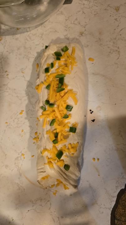 Jalapeño  and cheddar  first time 