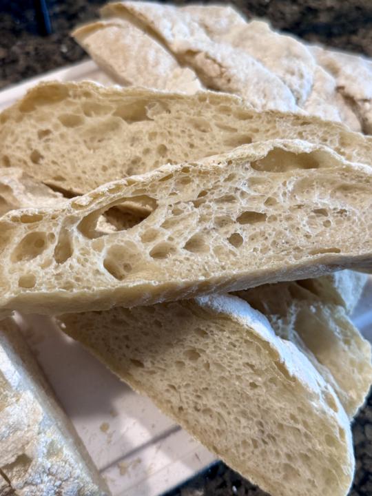 Ciabatta is improving. 
