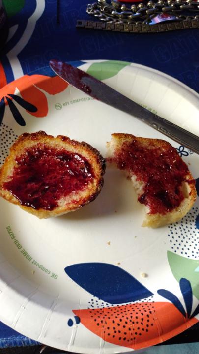 Plain Sourdough & Jelly