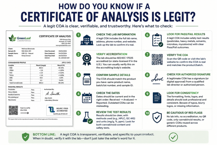 EVALUATING CoA’s FOR LEGITIMACY