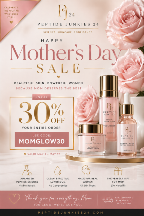PEPTIDE JUNKIES 24 SKIN LAB MOTHER'S DAY SALE‼️‼️