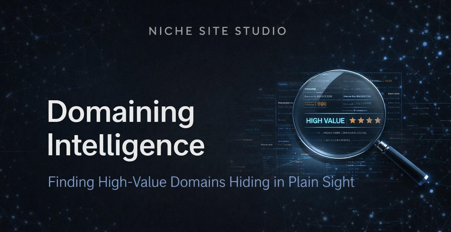 Domaining Intelligence (Huge Business)