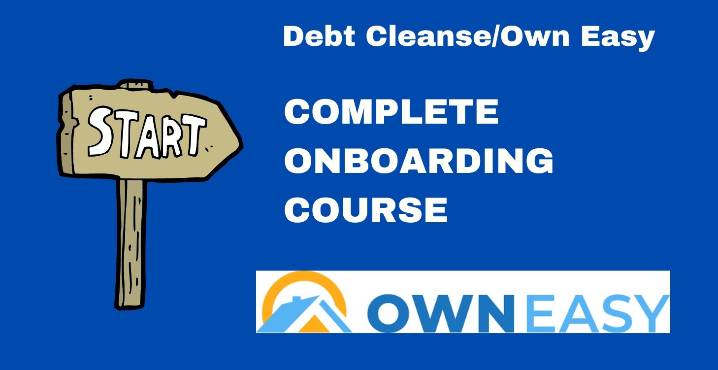 DEBT CLEANSE ONBOARDING