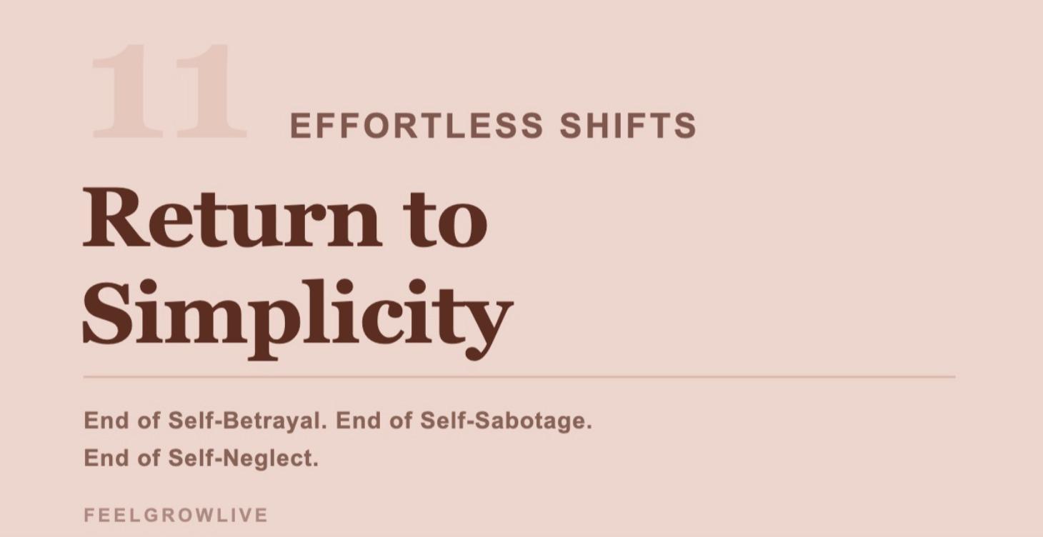 Your Next Identity Upgrade in 11 Effortless Shifts