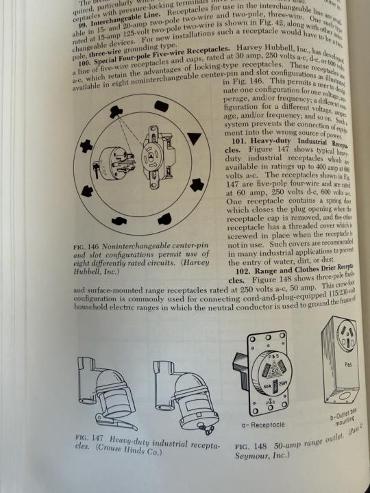 5 & 6 prong receptacle
