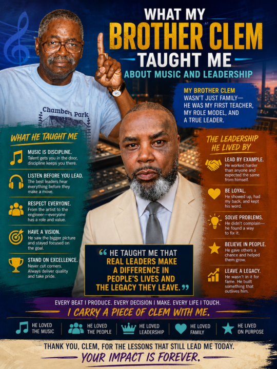 What My Big Brother “Clem” Taught Me About Music and Leadership