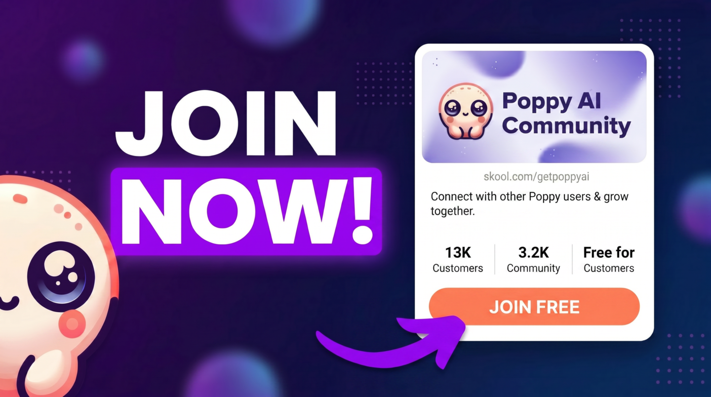 Poppy AI Viral Content Academy