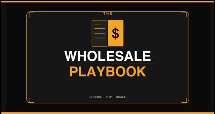 The Wholesale Playbook