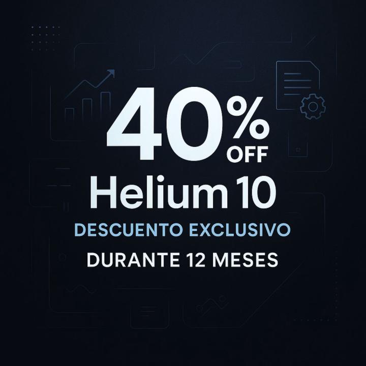 🚨 DESCUENTO ÚNICO EN HELIUM 10 – 40% OFF POR 12 MESES 🚨