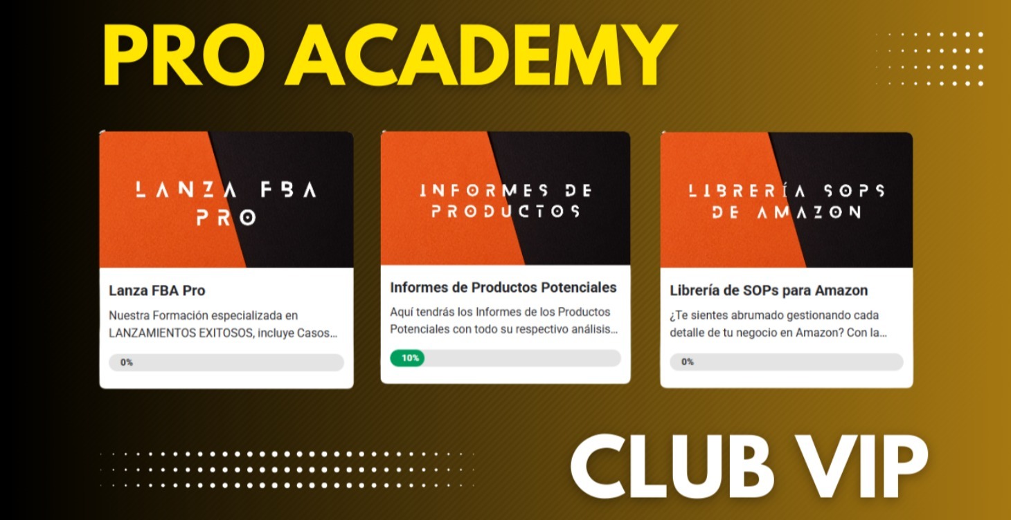 Amazon Pro Academy VIP