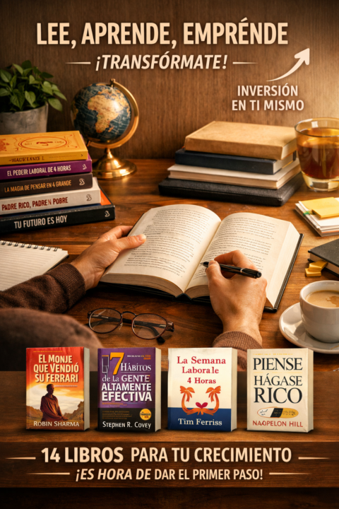 10 Libros Transformadores para Emprendedores