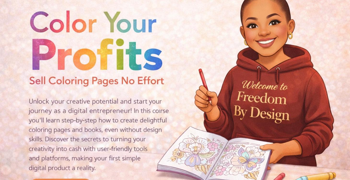 Color Your Profits Sell Coloring Pages No Effort