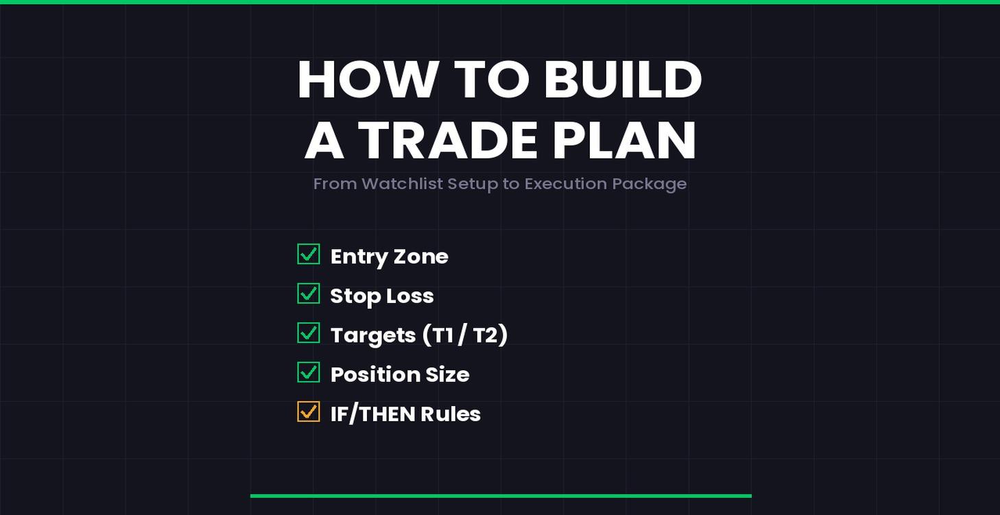 How to Build a Trade Plan