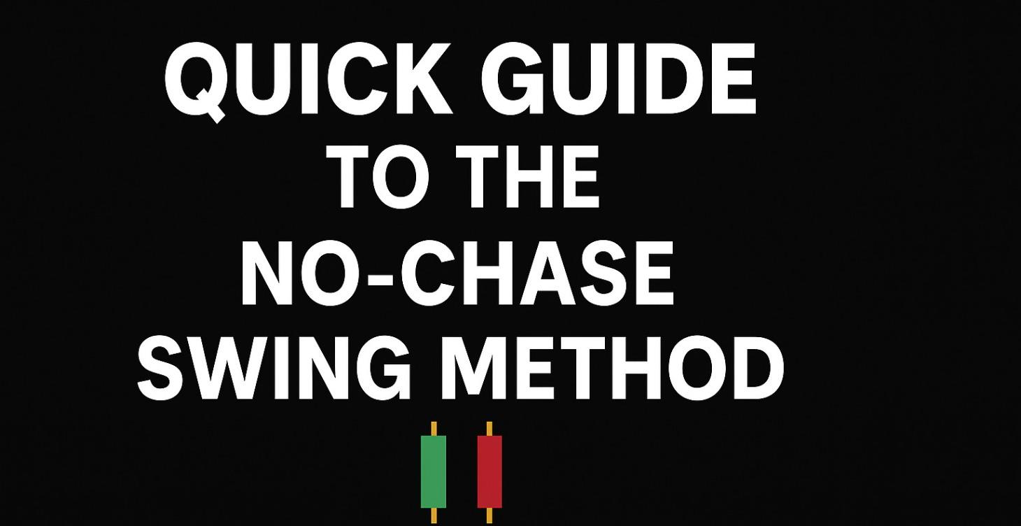 📘 QUICK GUIDE TO THE NO-CHASE SWING METHOD
