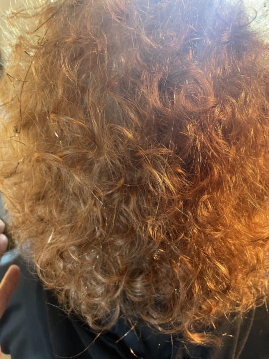 Fairy hair and curly hair