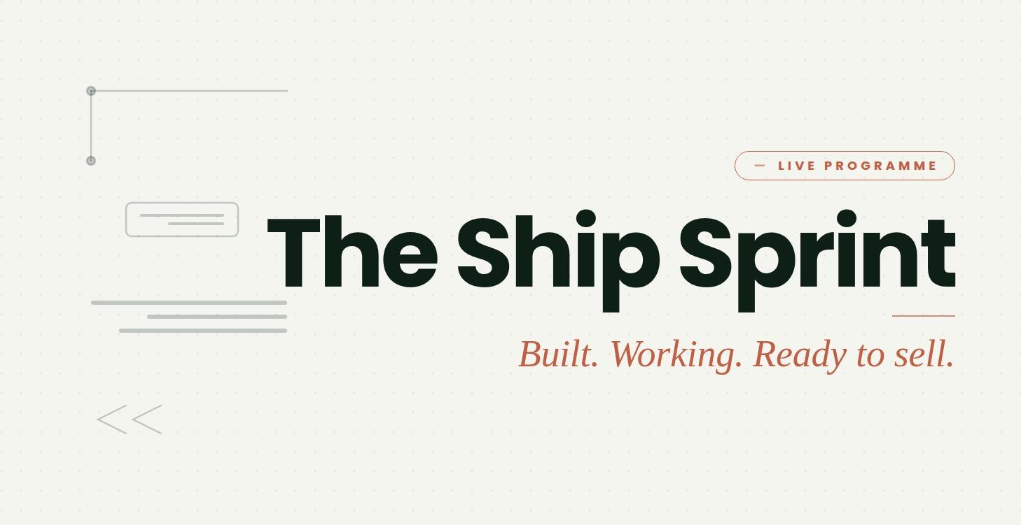The Ship Sprint