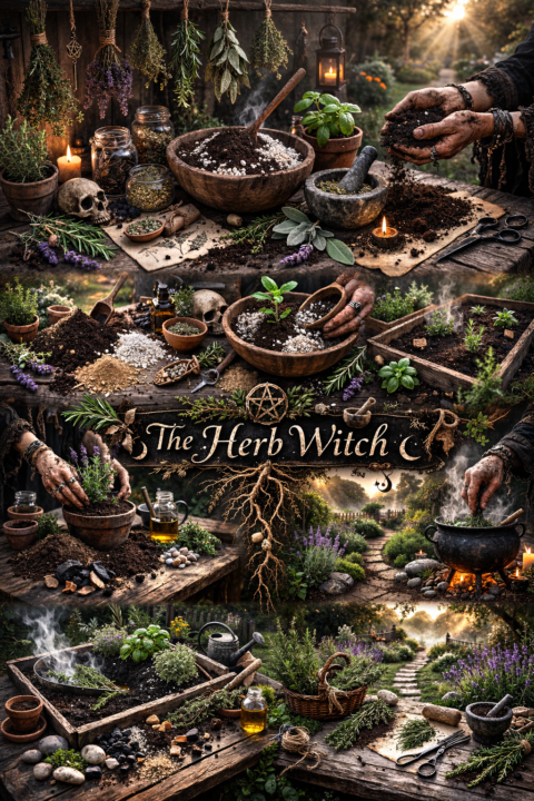 Soil for those Majickal  Herbs 🌿 