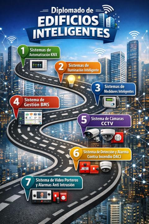 🚀 ¡Prepárate para liderar la transformación hacia los Edificios Inteligentes! 🏙️