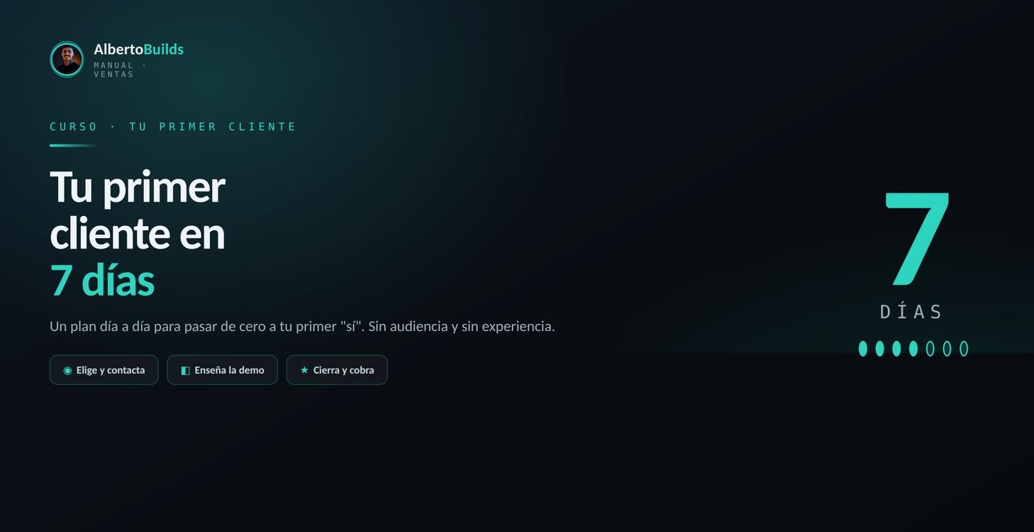 Tu primer cliente en 7 días