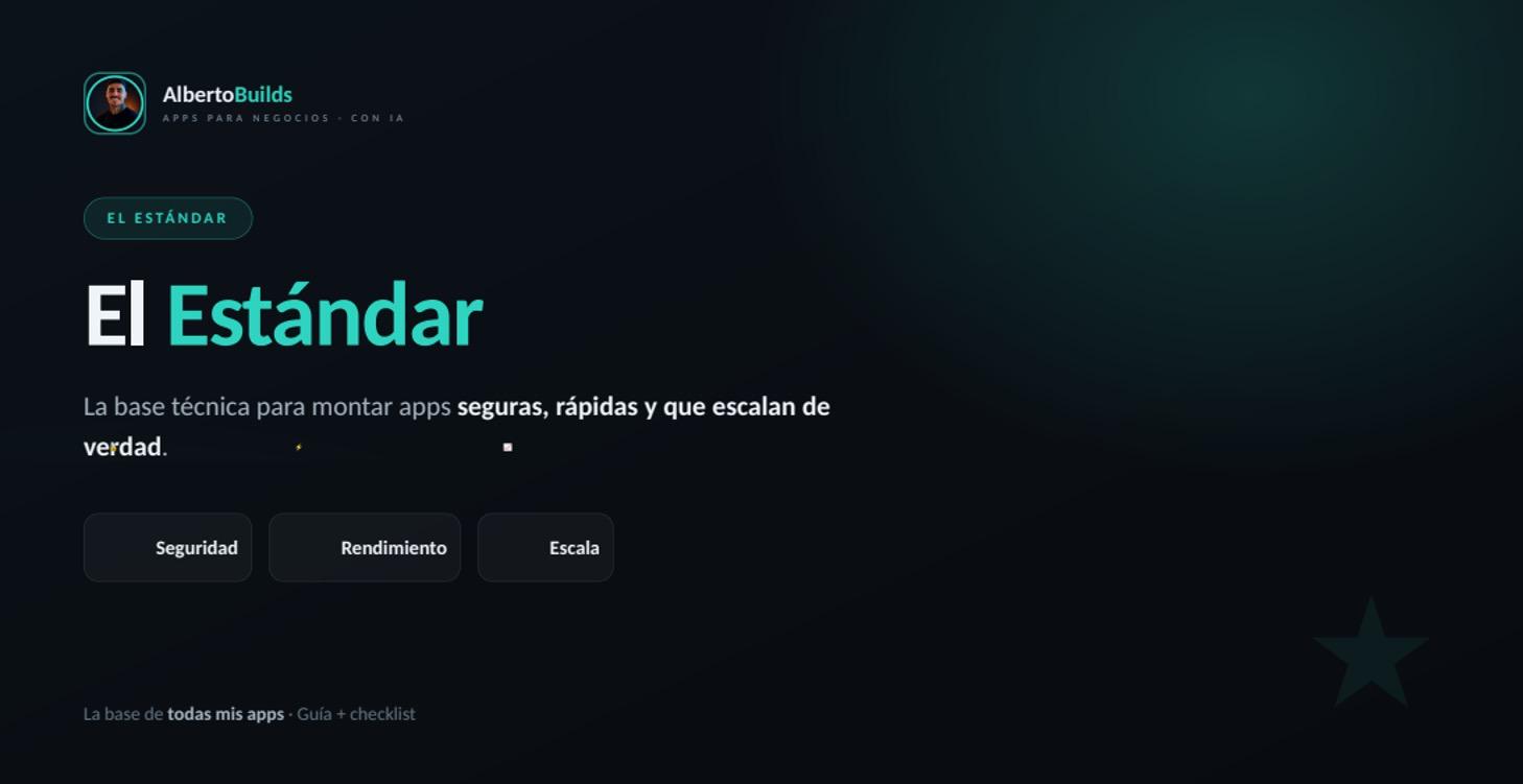 El Estándar AlbertoBuilds