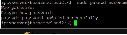 Change Eurosom cloud ilab password.