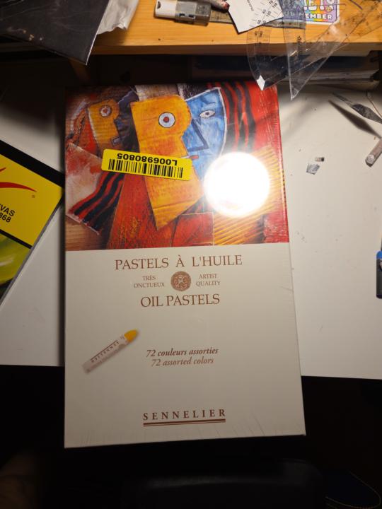 Sennelier Oil Pastel Unboxing