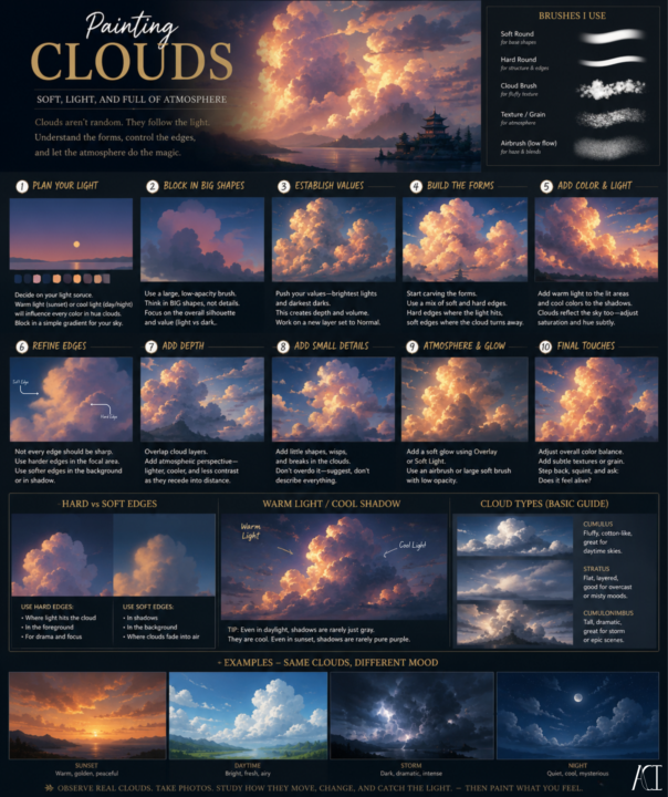 ☁️ Painting Clouds: Beyond Fluffy