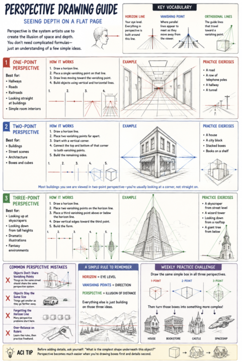 Perspective Drawing Guide~ 