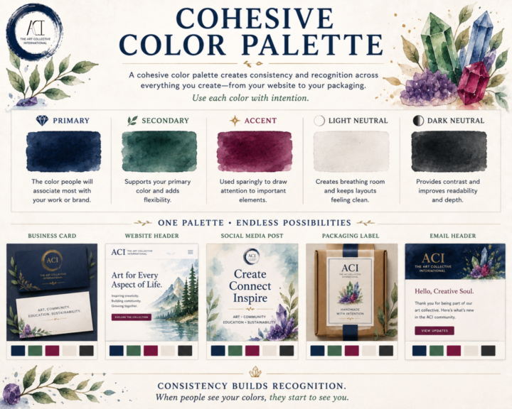 🎨 Cohesive Color Palette