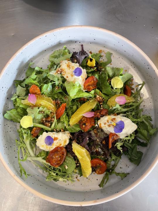 Burrata salad