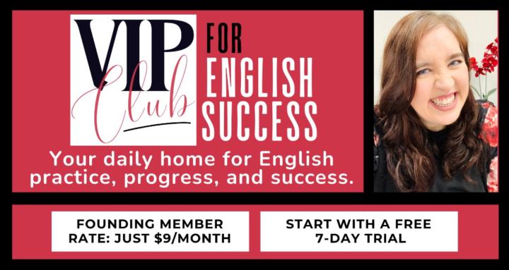 VIP Club for English Success